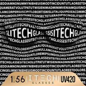 عدسی طبی برند آیتک مدل بلوکات 1.56