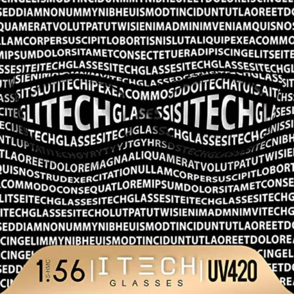 عدسی بلوکات آیتک 1.56 - خرید عدسی بلوکات - عدسی ضد اشعه - خرید عدسی طبی - خرید عینک گیمینگ