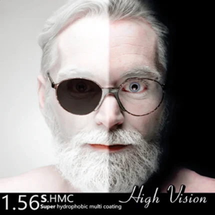عدسی فتوکرومیک هایویژن 1.56 - خرید عدسی فتوکرومیک - خرید عدسی فتوکروم - خرید عدسی فتوکروم تیره - خرید عدسی طبی UV