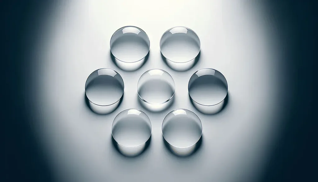 انتخاب متریال مناسب عدسی